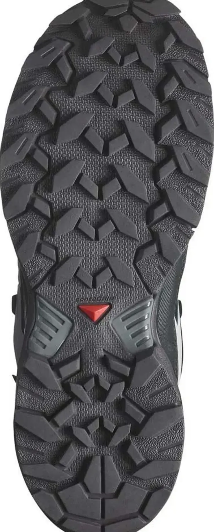 Hiking Shoes & Boots|Walking Shoes-Salomon Womens X Ultra 360 GTX Shoes - Black-Plum Kitten-Shale