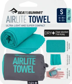 Toiletries & Personal Hygiene-Sea To Summit Airlite Towel - S - Baltic