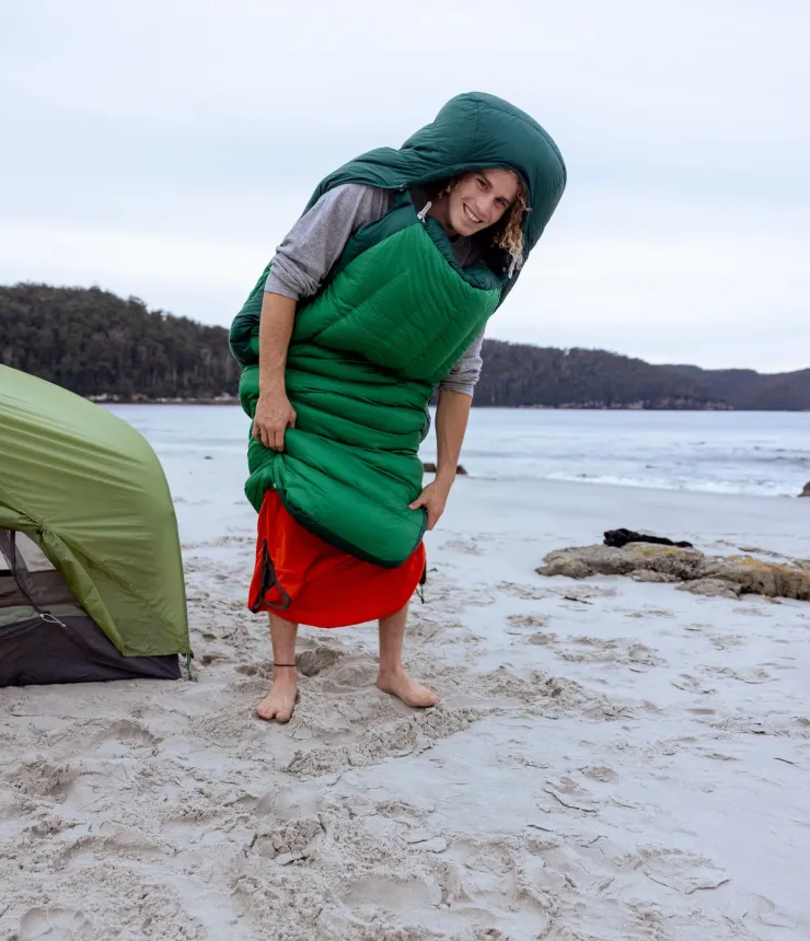 Backpacking & Lightweight Sleeping Bags-Sea To Summit Ascent -9C Down Sleeping Bag - Regular