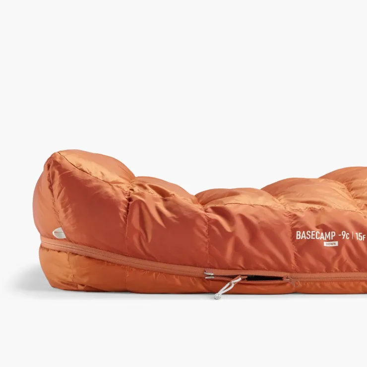 Backpacking & Lightweight Sleeping Bags-Sea To Summit Basecamp -9C Down Sleeping Bag - Long