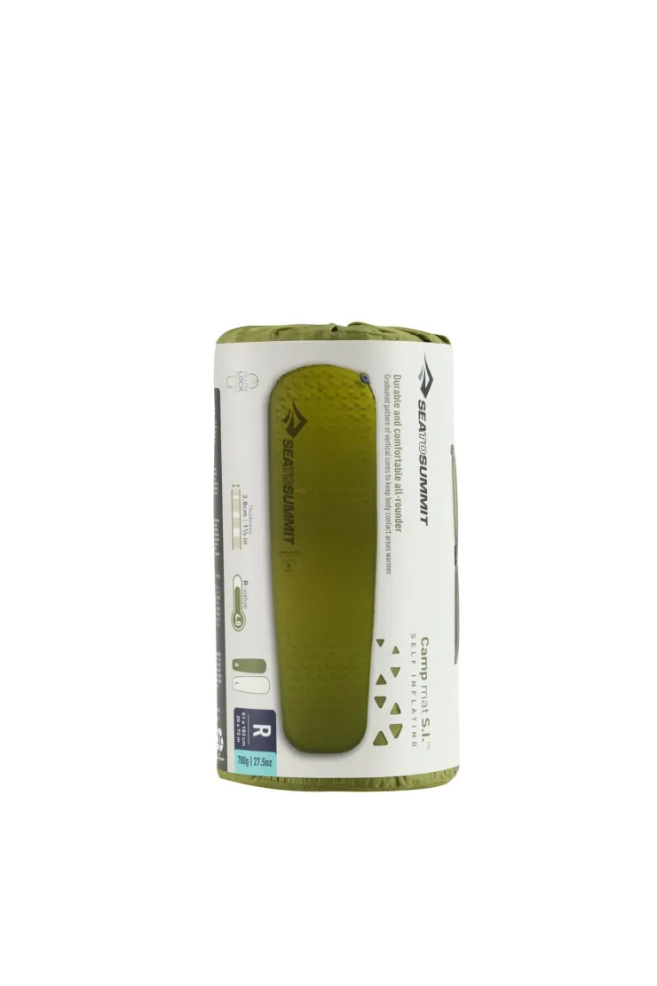 Backpacking & Lightweight Sleeping Mats-Sea To Summit Camp Self Inflating Mat - Regular