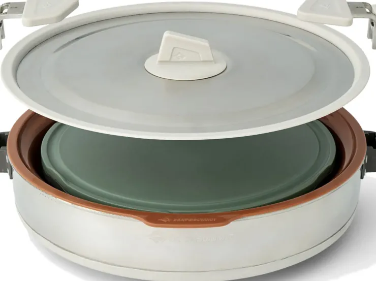 Pots, Pans & Kettles-Sea To Summit Detour Essentials Camp Kitchen Kit - 4 Piece