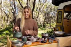 Pots, Pans & Kettles-Sea To Summit Detour Stainless Steel Kettle Cook Set - 2P - 3 Piece
