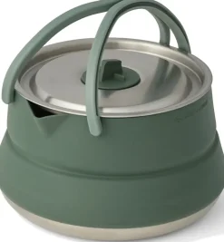 Pots, Pans & Kettles-Sea To Summit Detour Stainless Steel Collapsible Kettle - 1.6L