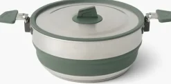 Pots, Pans & Kettles-Sea To Summit Detour Stainless Steel Collapsible Pot - 3L