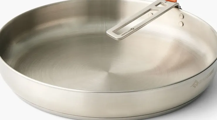 Pots, Pans & Kettles-Sea To Summit Detour Stainless Steel Pan - 10in