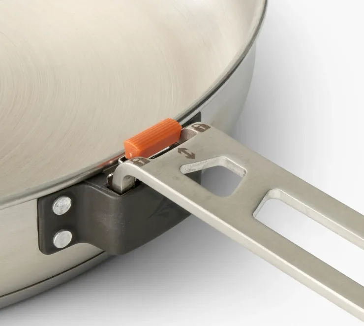 Pots, Pans & Kettles-Sea To Summit Detour Stainless Steel Pan - 10in