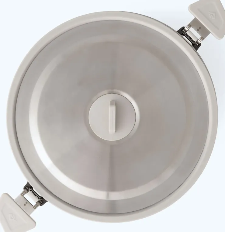 Pots, Pans & Kettles-Sea To Summit Detour Stainless Steel Collapsible Pot - 5L