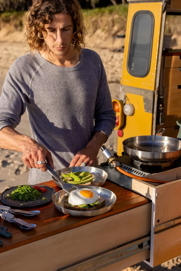 Plates, Bowls, Cups & Utensils-Sea To Summit Detour Stainless Steel Plate - Bombay