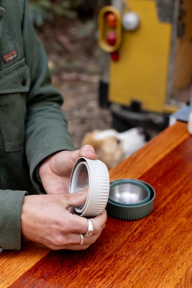 Plates, Bowls, Cups & Utensils-Sea To Summit Detour Stainless Steel Collapsible Mug - Moonstruck