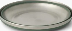 Plates, Bowls, Cups & Utensils-Sea To Summit Detour Stainless Steel Collapsible Bowl - L - Laurel Wreath