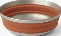 Plates, Bowls, Cups & Utensils-Sea To Summit Detour Stainless Steel Collapsible Bowl - M - Bombay
