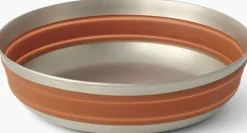 Plates, Bowls, Cups & Utensils-Sea To Summit Detour Stainless Steel Collapsible Bowl - L - Bombay