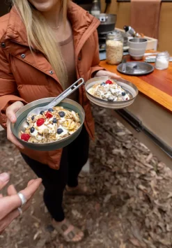 Plates, Bowls, Cups & Utensils-Sea To Summit Detour Stainless Steel Collapsible Bowl - L - Bombay