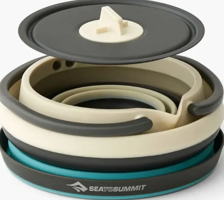 Pots, Pans & Kettles-Sea To Summit Frontier UL Collapsible Kettle Cook Set - 1P - 3 Piece