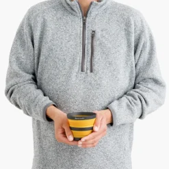 Plates, Bowls, Cups & Utensils-Sea To Summit Frontier UL Collapsible Cup - Bone White