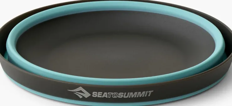 Plates, Bowls, Cups & Utensils-Sea To Summit Frontier UL Collapsible Bowl - M - Aqua Sea Blue