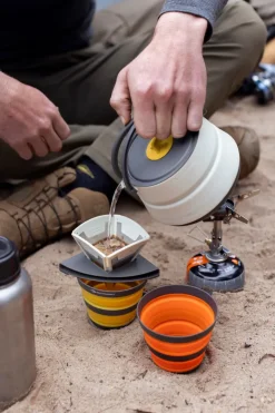 Plates, Bowls, Cups & Utensils-Sea To Summit Frontier UL Collapsible Pour Over Coffee filter