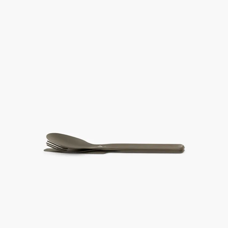 Plates, Bowls, Cups & Utensils-Sea To Summit Frontier UL Cutlery Set - 3 Piece