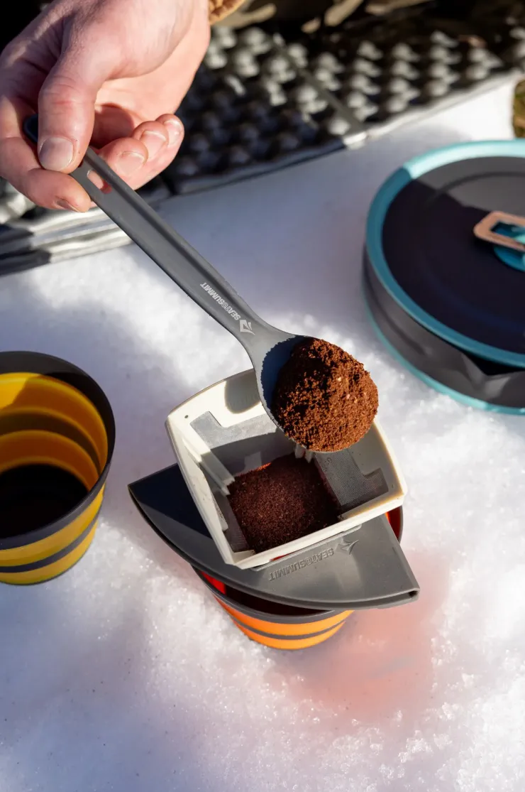 Plates, Bowls, Cups & Utensils-Sea To Summit Frontier UL Long Handle Spoon