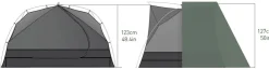 Backpacking & Lightweight Tents-Sea To Summit Ikos TR3 Tent - Laurel Wreath