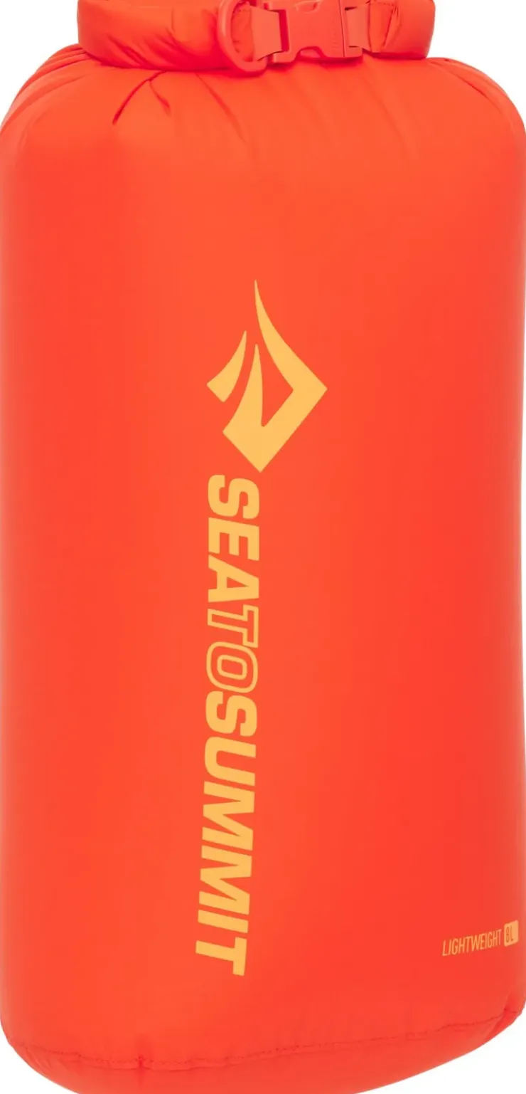 Dry Bags & Waterproof Cases-Sea To Summit Lightweight Dry Bag - 8L - Spicy Orange