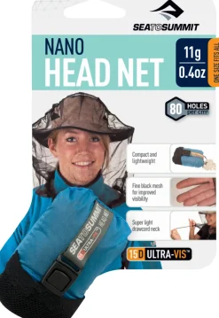 Mosquito Nets & Insect Repellents-Sea To Summit Nano Mosquito Head Net