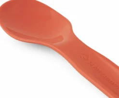 Plates, Bowls, Cups & Utensils-Sea To Summit Passage Cutlery Set - 3 Piece - Spicy Orange