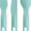 Plates, Bowls, Cups & Utensils-Sea To Summit Passage Cutlery Set - 3 Piece - Aqua Sea