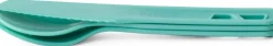 Plates, Bowls, Cups & Utensils-Sea To Summit Passage Cutlery Set - 3 Piece - Aqua Sea
