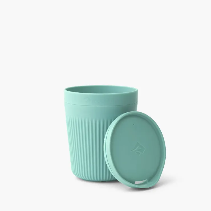 Plates, Bowls, Cups & Utensils-Sea To Summit Passage Insulated Mug - Aqua Sea