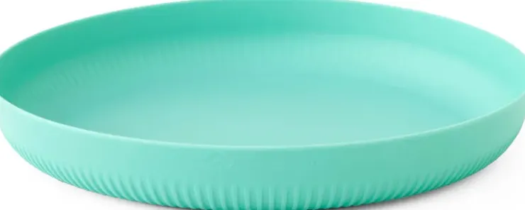 Plates, Bowls, Cups & Utensils-Sea To Summit Passage Plate - Aqua Sea