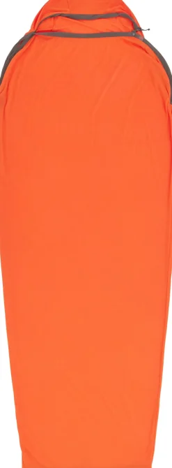 Sleep Accessories-Sea To Summit Reactor Extreme Sleeping Bag Liner - Mummy with Drawcord - Compact