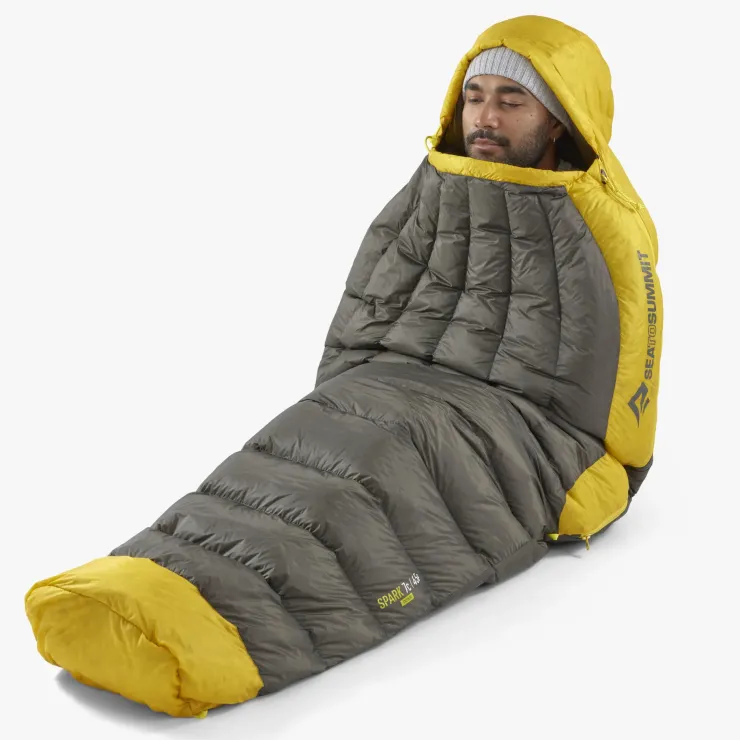 Backpacking & Lightweight Sleeping Bags-Sea To Summit Spark 7C Down Sleeping Bag - Regular