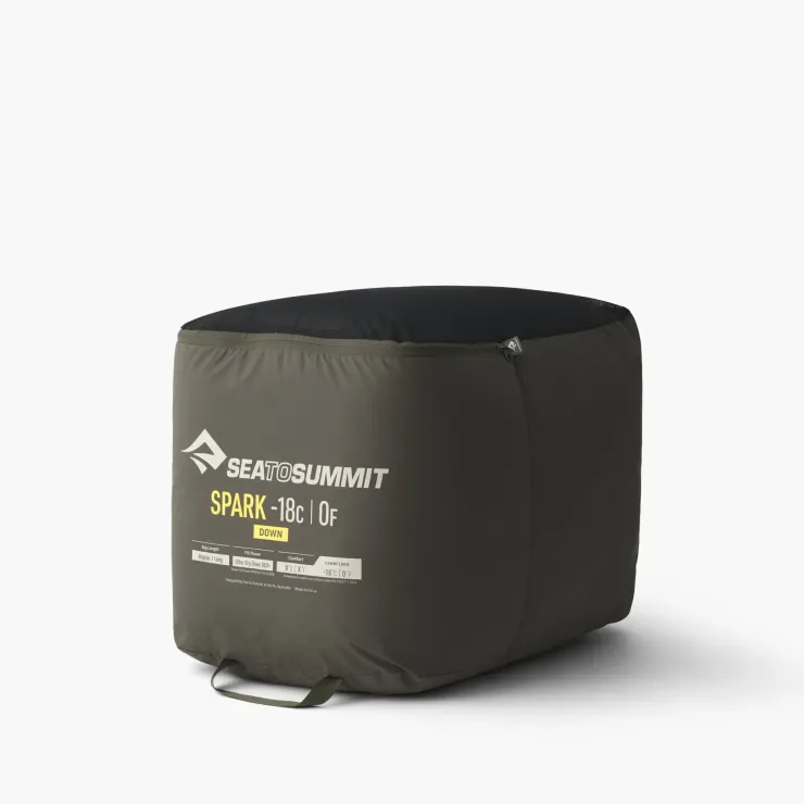 Backpacking & Lightweight Sleeping Bags-Sea To Summit Spark -18C Down Sleeping Bag - Long