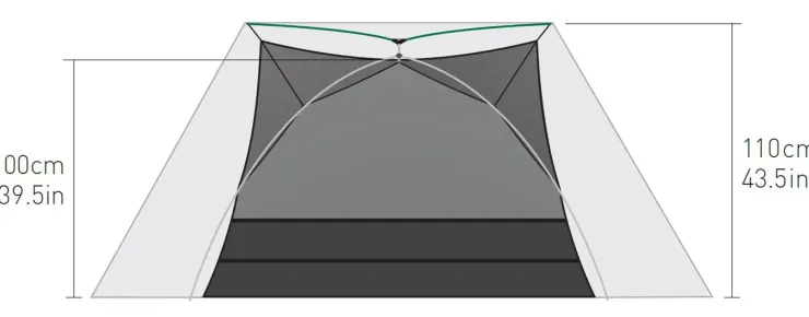 Backpacking & Lightweight Tents-Sea To Summit Telos TR2 PLUS Tent Package - Green