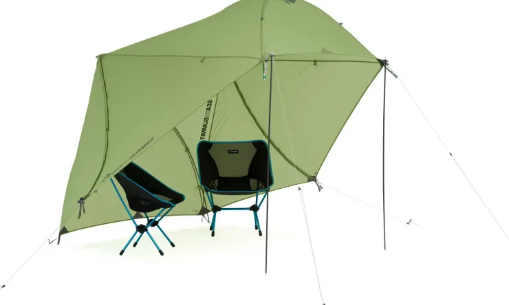 Backpacking & Lightweight Tents-Sea To Summit Telos TR2 PLUS Tent Package - Green