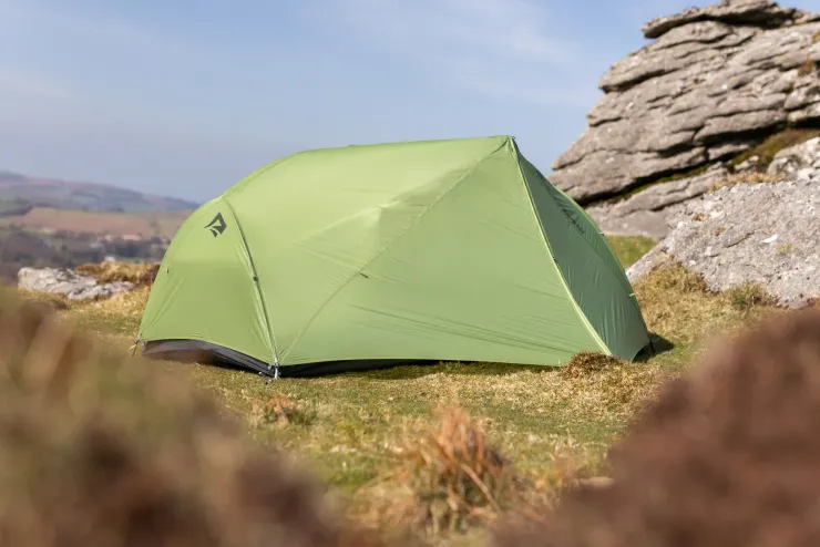 Backpacking & Lightweight Tents-Sea To Summit Telos TR2 PLUS Tent Package - Green