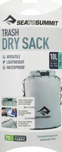 Plates, Bowls, Cups & Utensils-Sea To Summit Trash Dry Sack - 10L