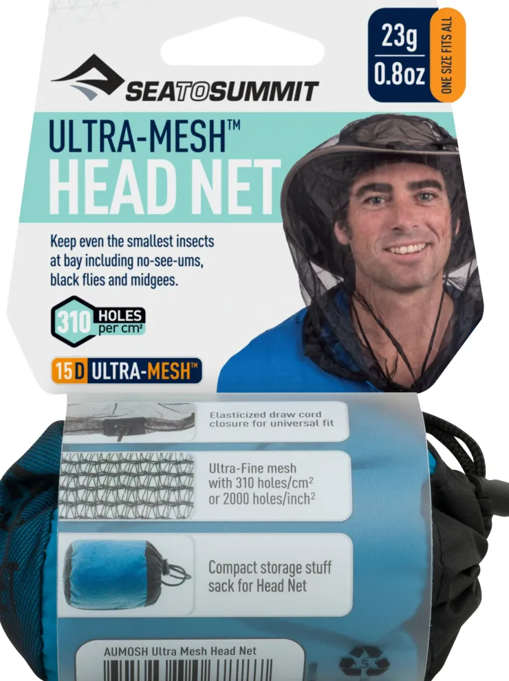 Mosquito Nets & Insect Repellents-Sea To Summit Ultra-Mesh Head Net