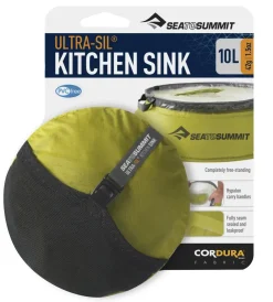 Plates, Bowls, Cups & Utensils-Sea To Summit Ultra-Sil Kitchen Sink - 10L
