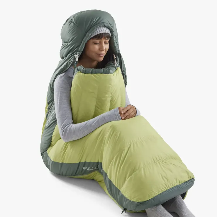 Backpacking & Lightweight Sleeping Bags-Sea To Summit Womens Ascent -1C Down Sleeping Bag - Long