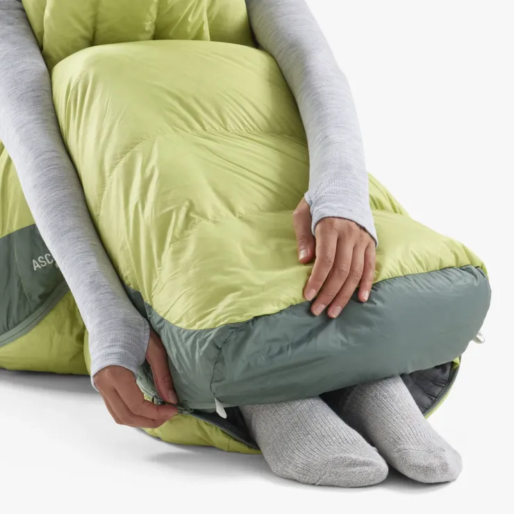 Backpacking & Lightweight Sleeping Bags-Sea To Summit Womens Ascent -1C Down Sleeping Bag - Regular