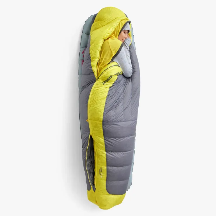 Backpacking & Lightweight Sleeping Bags-Sea To Summit Womens Spark 7C Down Sleeping Bag - Regular