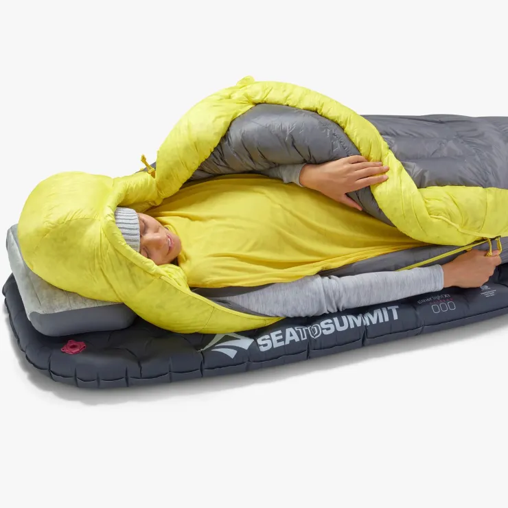 Backpacking & Lightweight Sleeping Bags-Sea To Summit Womens Spark 7C Down Sleeping Bag - Regular