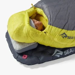 Backpacking & Lightweight Sleeping Bags-Sea To Summit Womens Spark 7C Down Sleeping Bag - Long