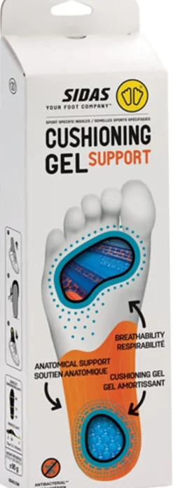 Footbeds & Insoles-Sidas Cushioning Gel Support Insoles