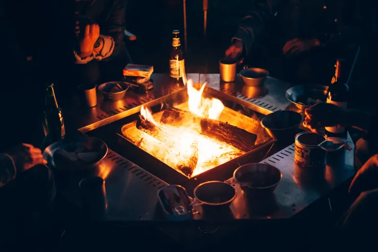 Stove Accessories-Snowpeak Snow Peak Fire Ring Table