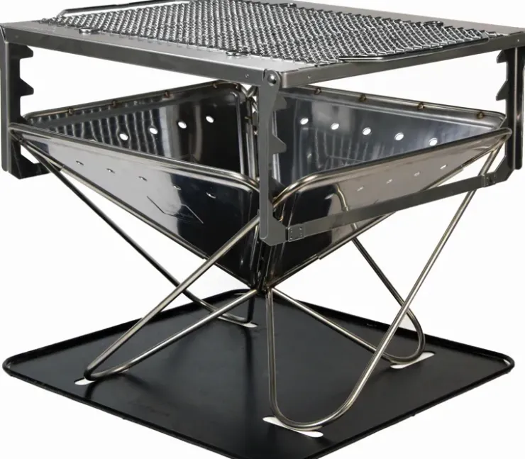 Family & Group Stoves-Snowpeak Snow Peak Pack and Carry Fireplace Starter Kit