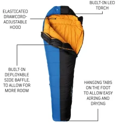Backpacking & Lightweight Sleeping Bags-Snugpak Softie Expansion 3 Sleeping Bag - Regular